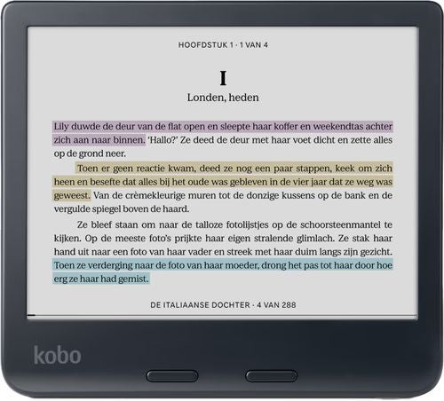 Kobo Libra Colour Zwart