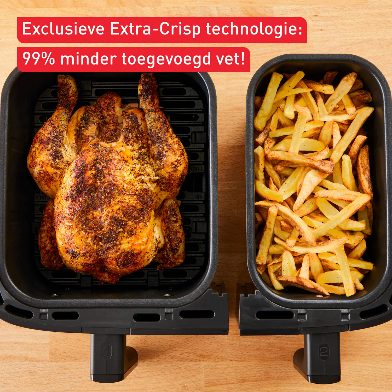 Tefal Easy Fry & Grill Dual EY905D 8.3L XXL