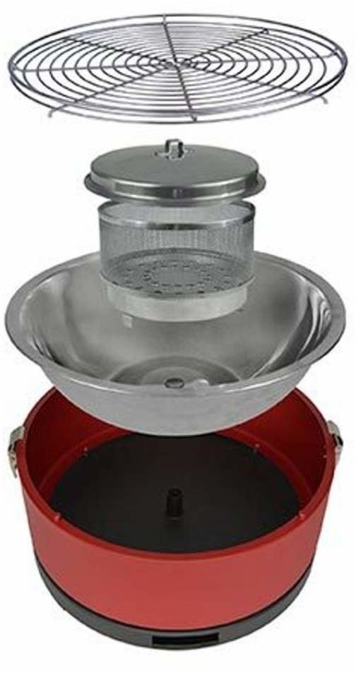 Feuerdesign Teide Wit/Creme