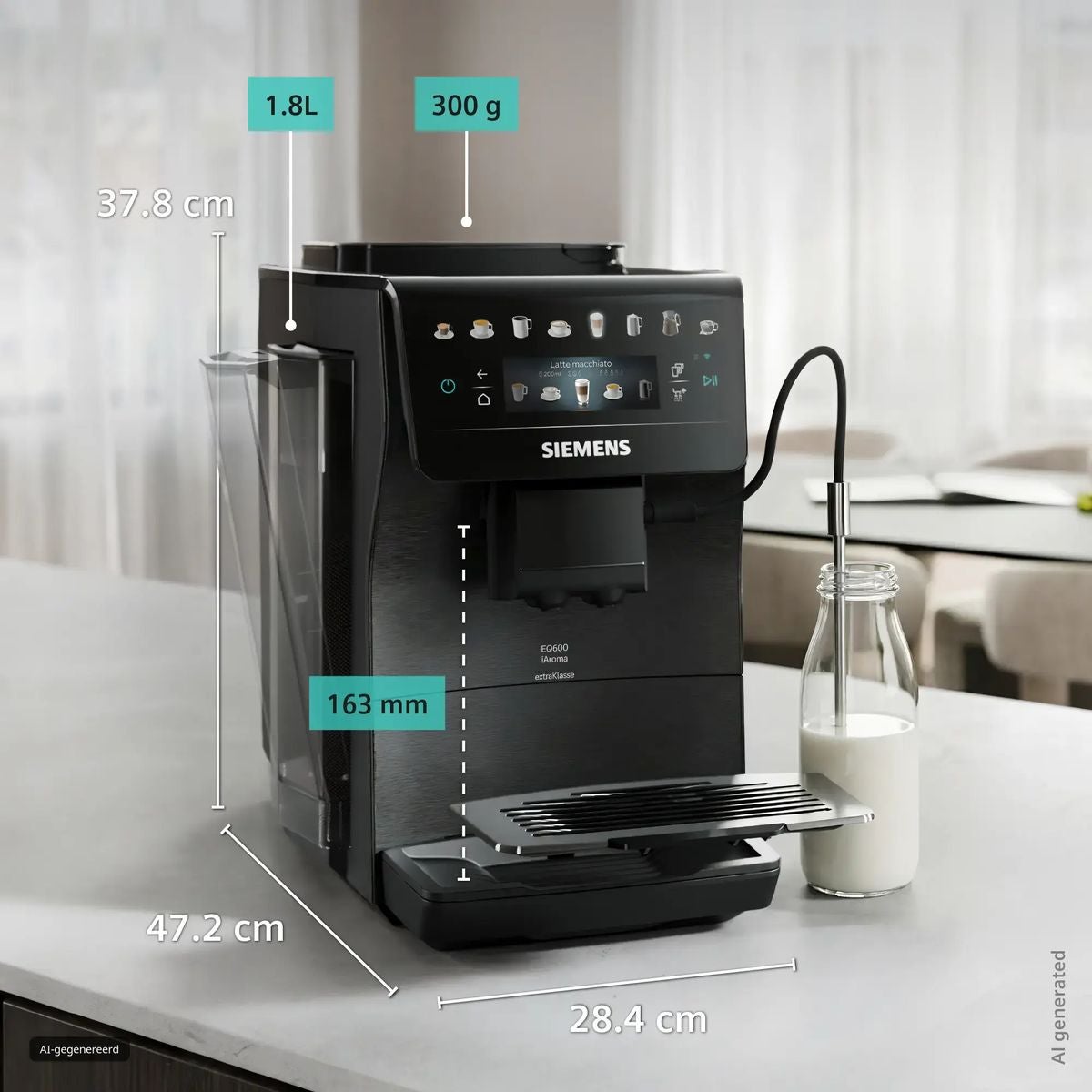 Siemens TP607EF5 EQ600 iAroma extraKlasse