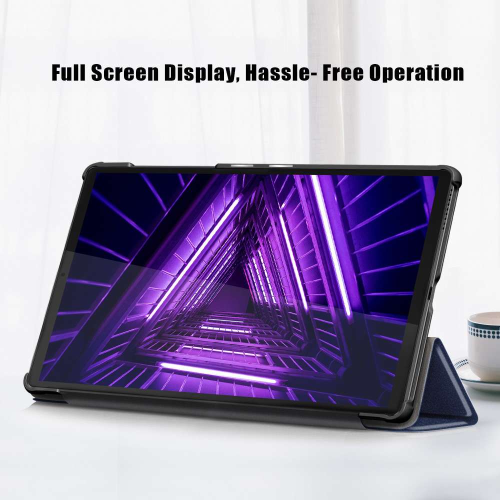 Just in Case Smart Tri-Fold Case - Lenovo M10HD - Blauw