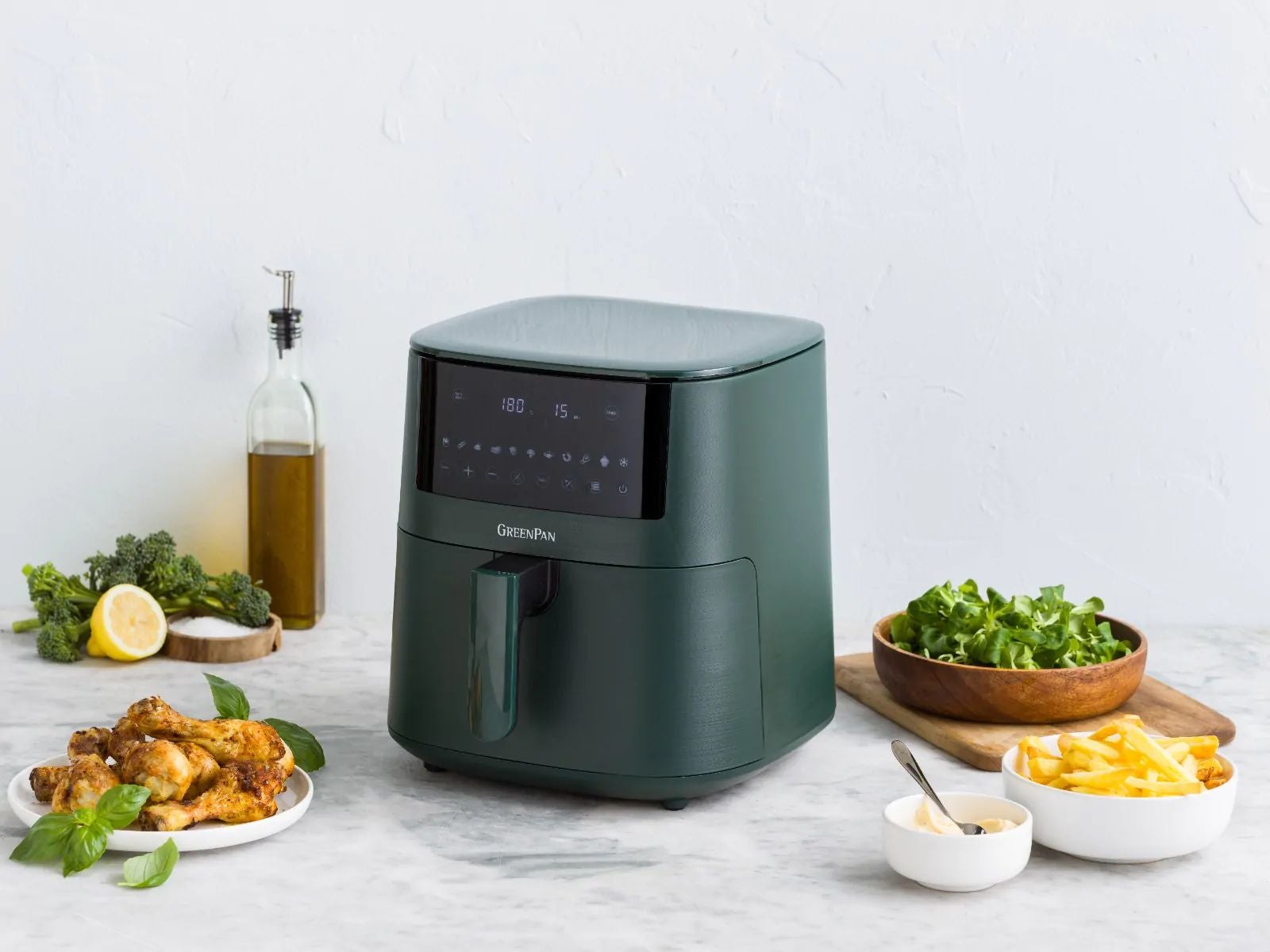 GreenPan Bistro XL Pine Green - PFAS vrij