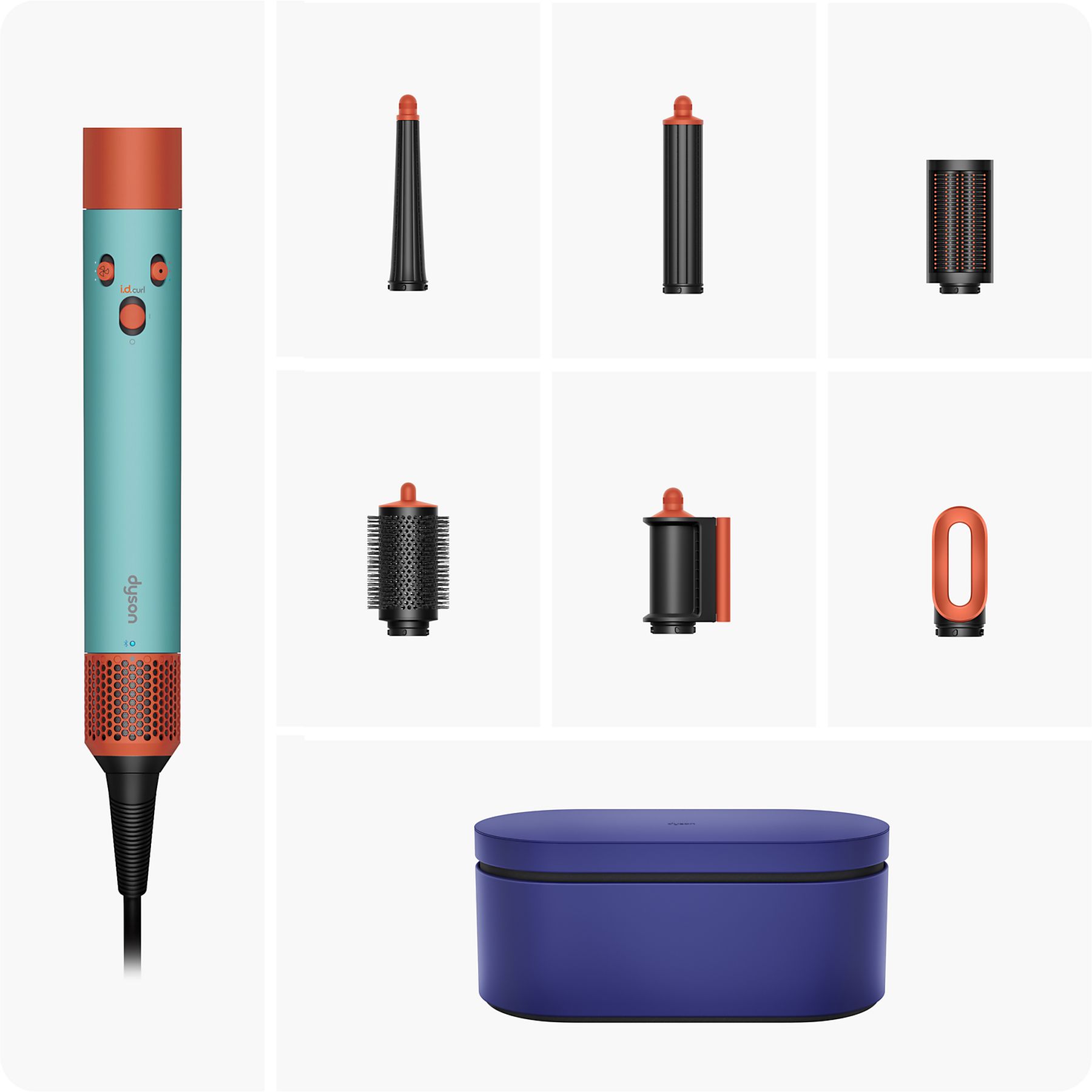 Dyson Airwrap I.D. Straight + Wavy Multistyler Blauw