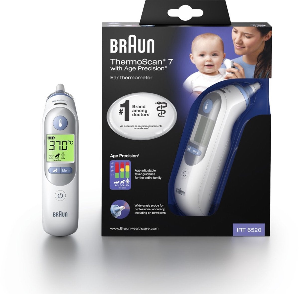 Braun IRT 6520 ThermoScan 7