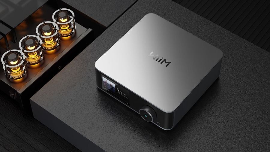 WiiM Ultra Audio Streamer Zilver