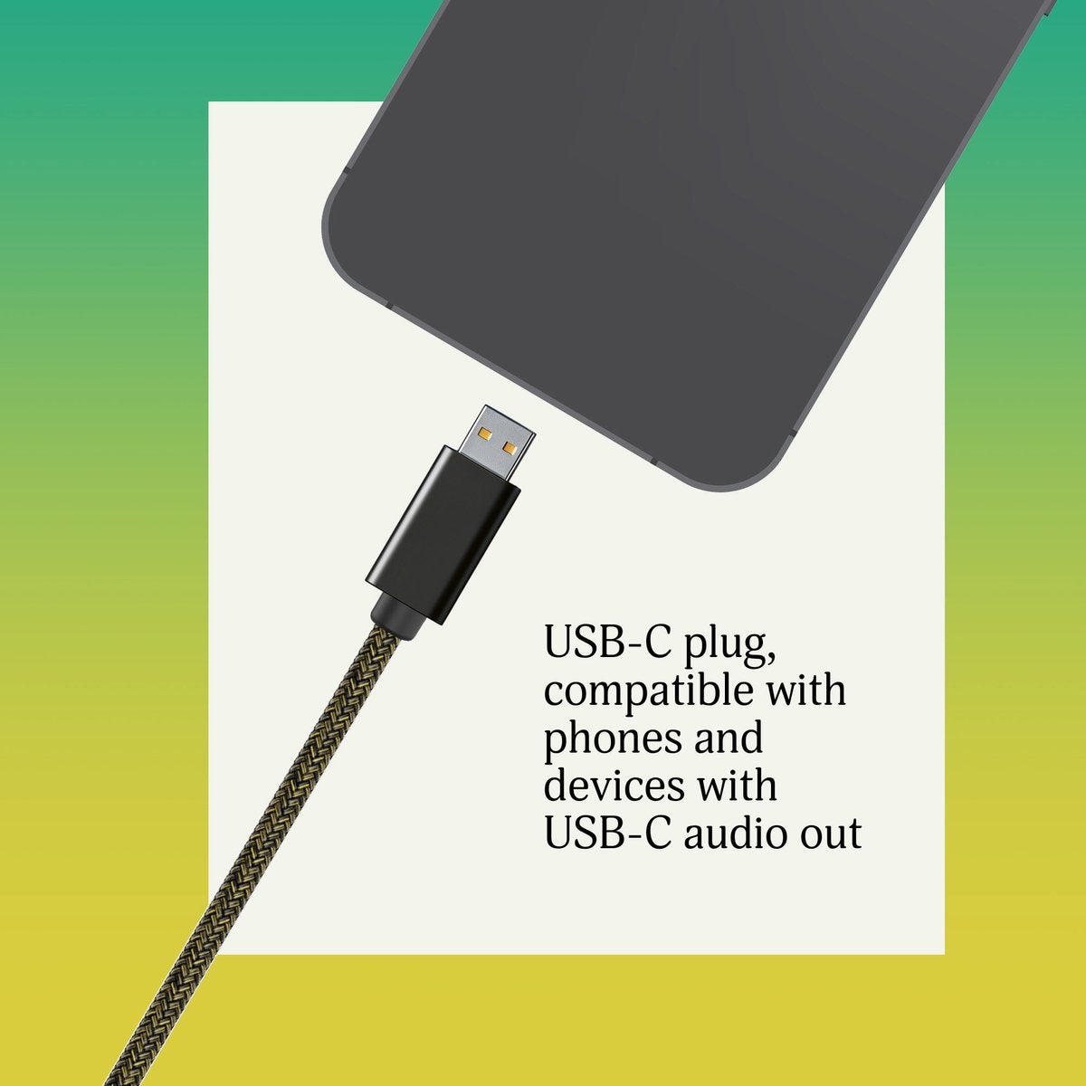 House of Marley Smile Jamaica USB-C Brass