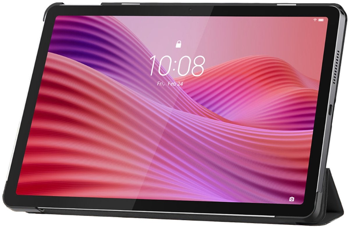 Just in Case Lenovo Tab Smart Trifold Case Zwart