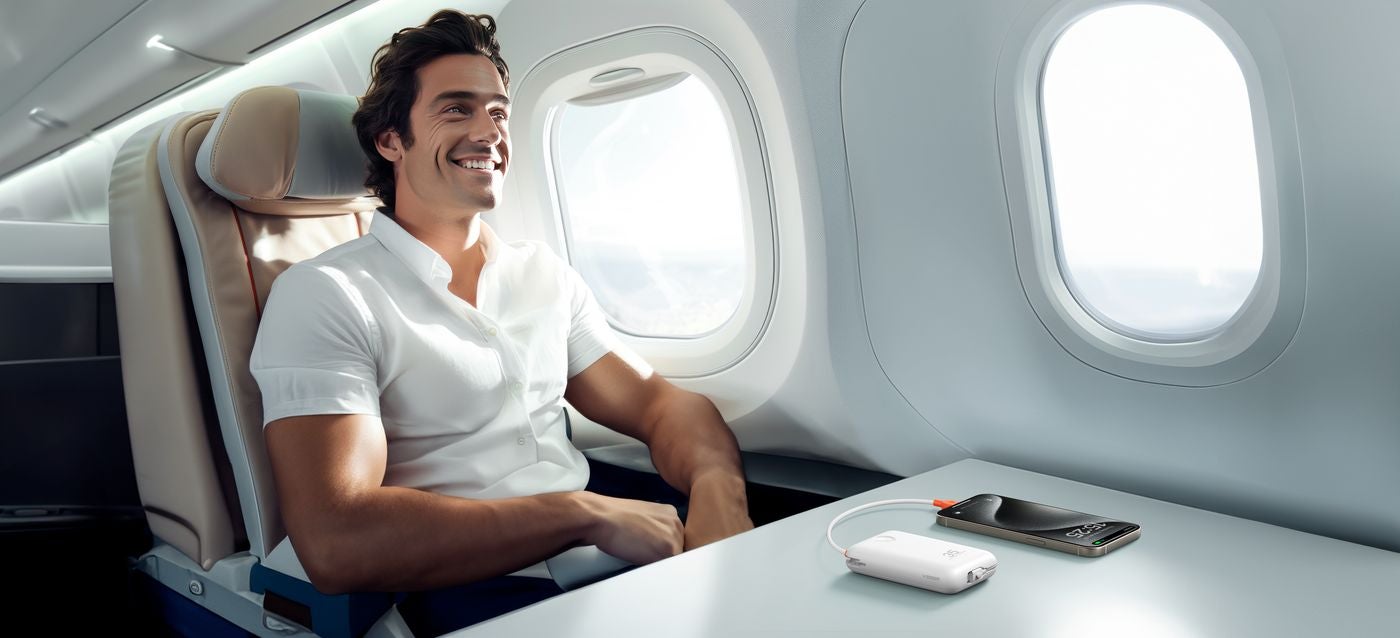 Veger K2 W2068 20.000 mAh Powerbank Zwart