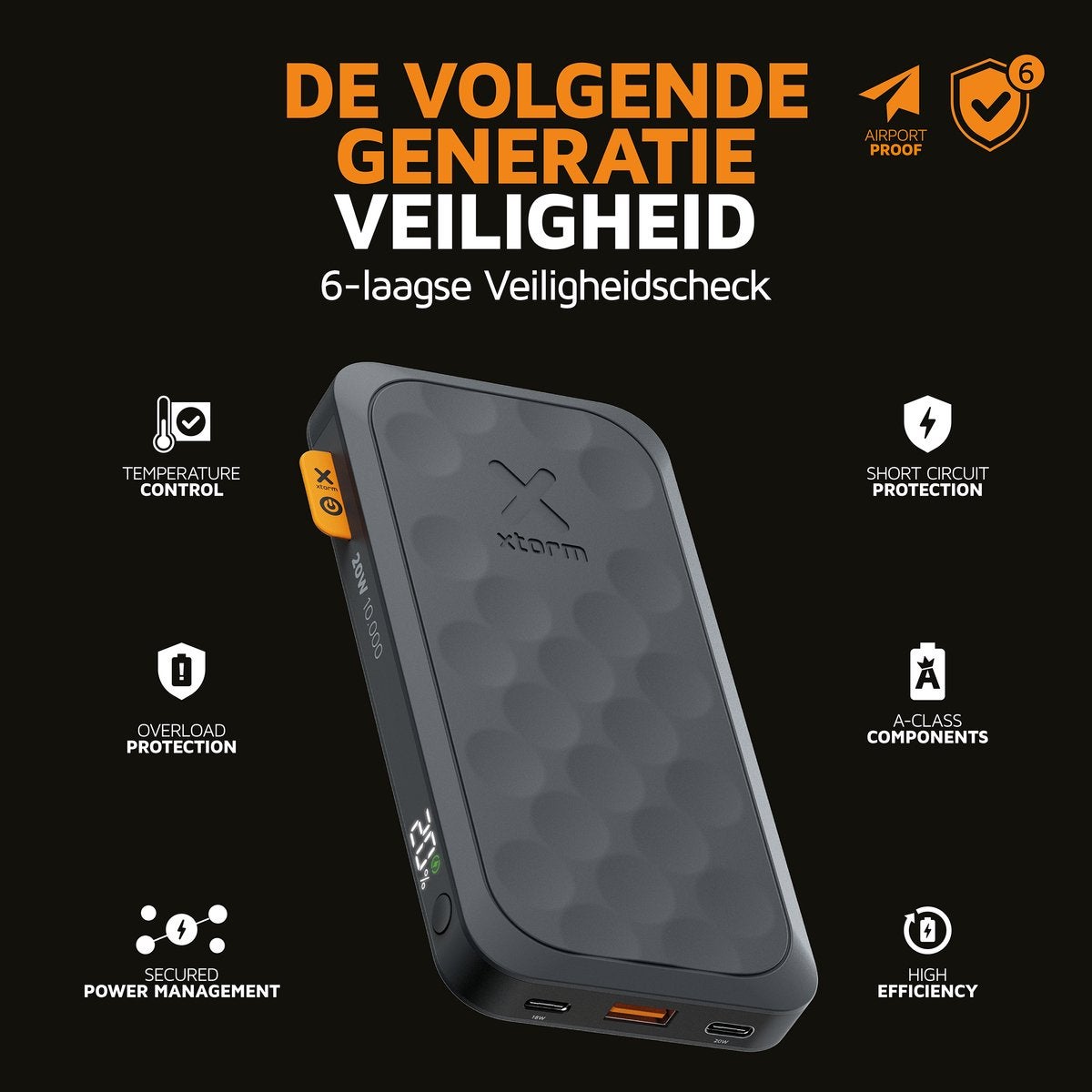 Xtorm Fuel Series 5 FS5101U 10000 mAh Midnight Black