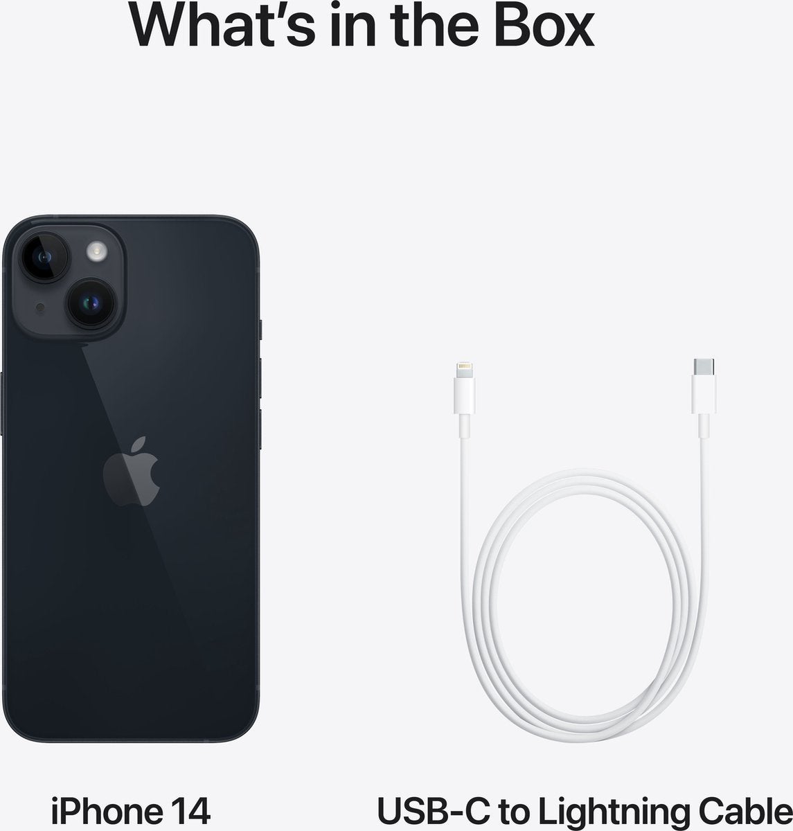Apple iPhone 14 128GB Zwart