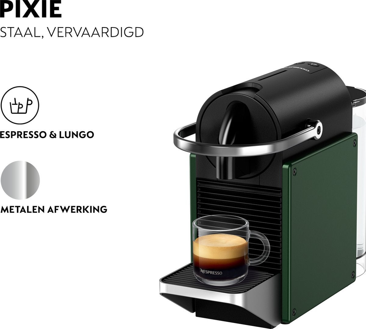 Krups Nespresso Pixie XN3063 Groen