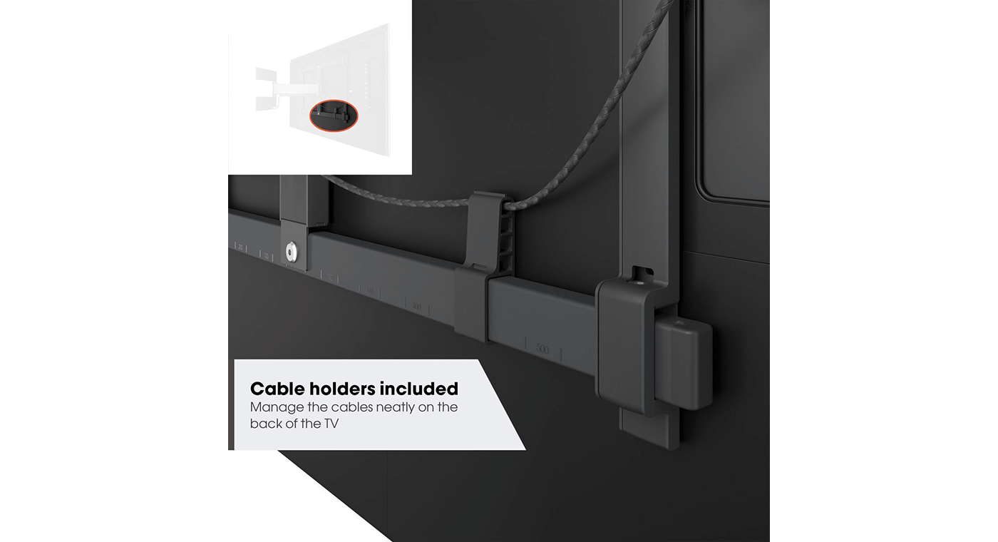 Vogel's TVM 5855 55 -100 inch zwart Draaibare tv-beugel