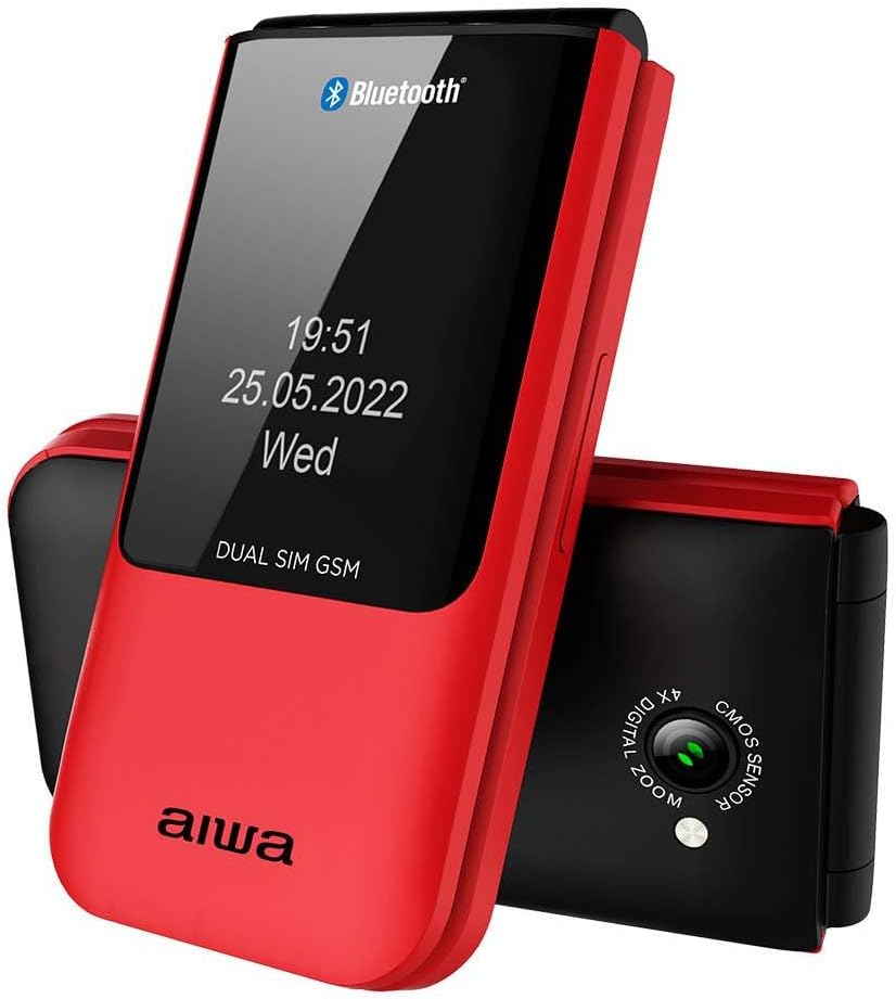 Aiwa FP-24RD Rood