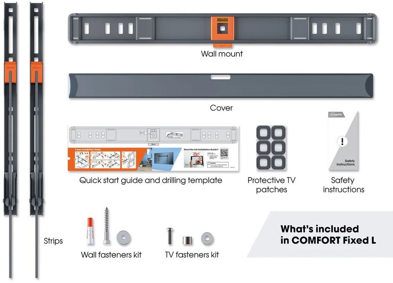 Vogel's TVM 3605 Muurbeugel 40-100 inch
