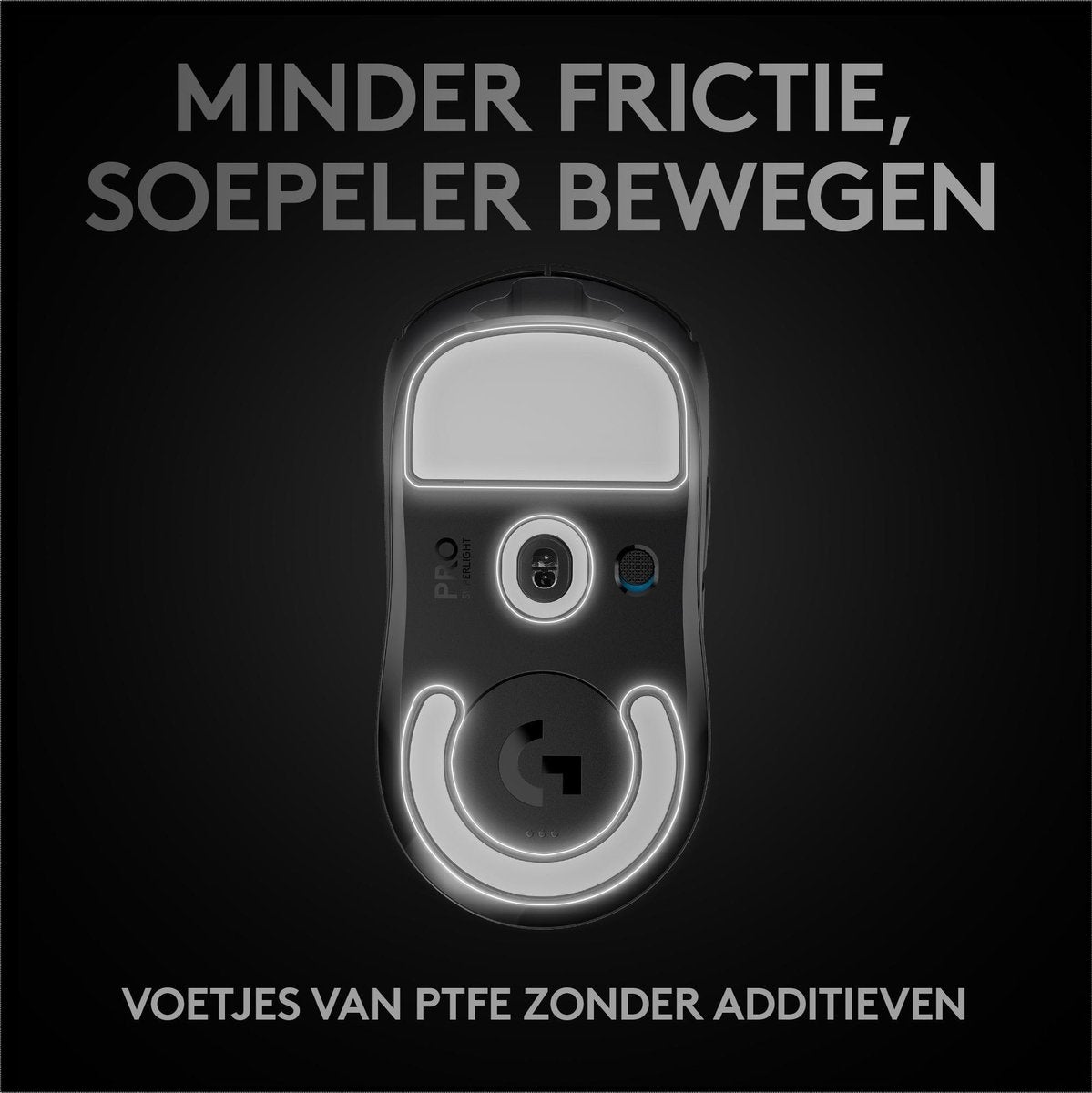 Logitech G Pro X Superlight Zwart