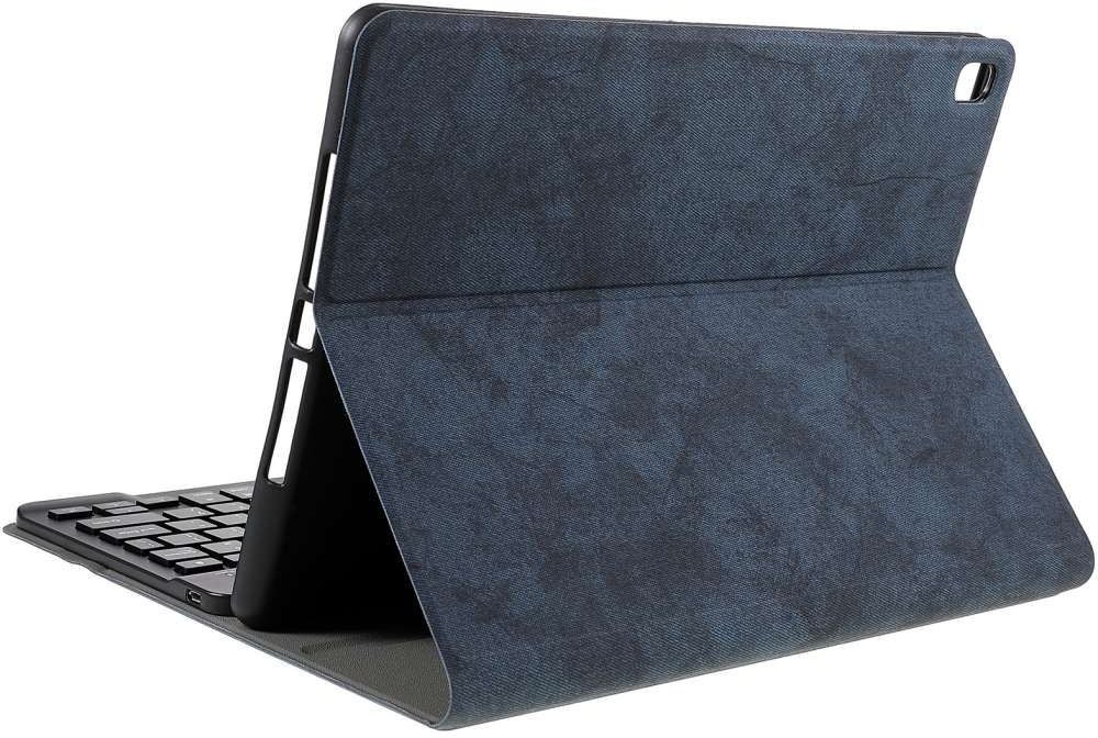 Just in Case Vintage Bluetooth Keyboard Cover - Apple iPad 10.2 - Zwart