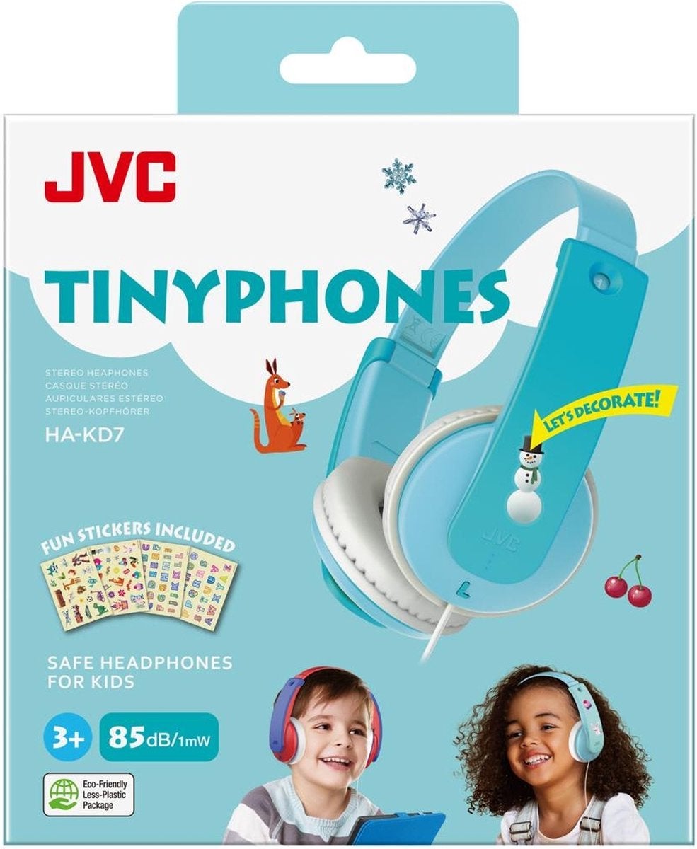 JVC HA-KD7 Blauw