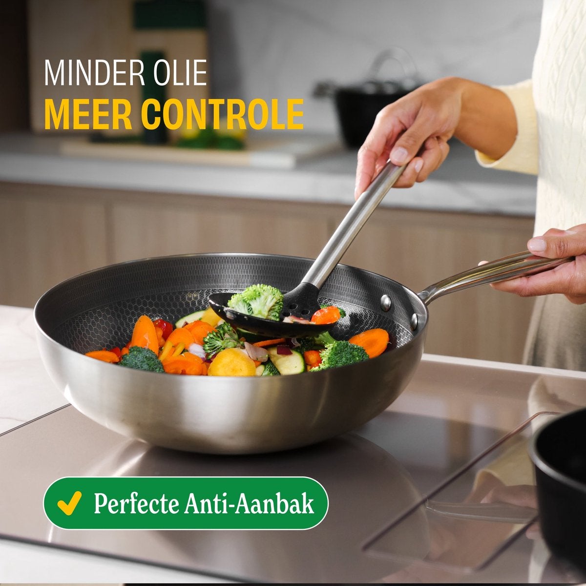 Cook & Pan Honey Koekenpannenset 3-delig