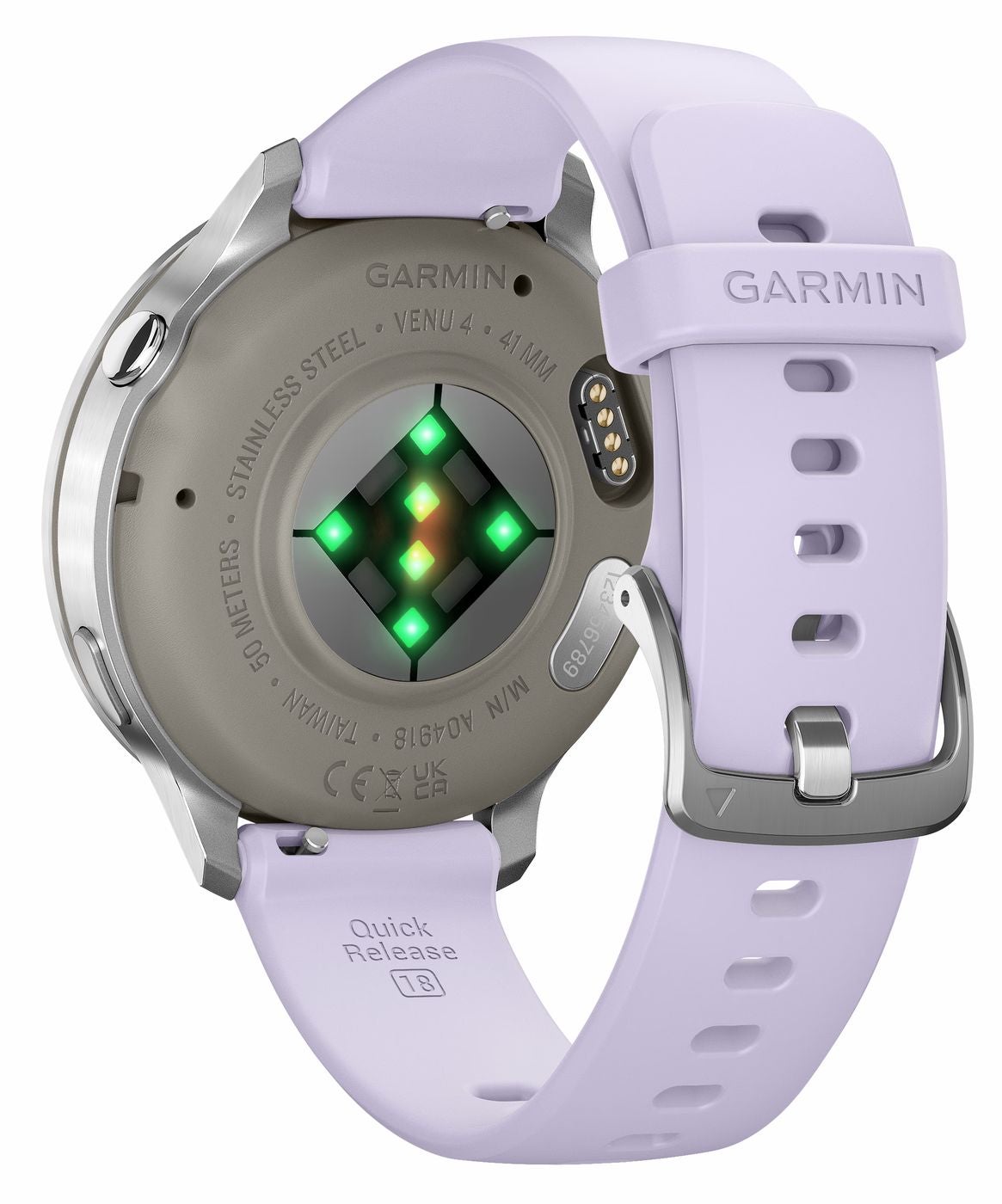 Garmin Venu 4 41mm Zilver/Paars