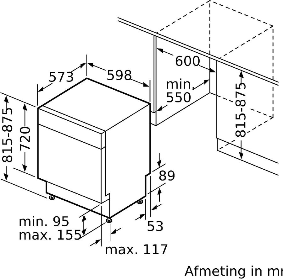 Siemens SN43ES05ME iQ300 extraKlasse