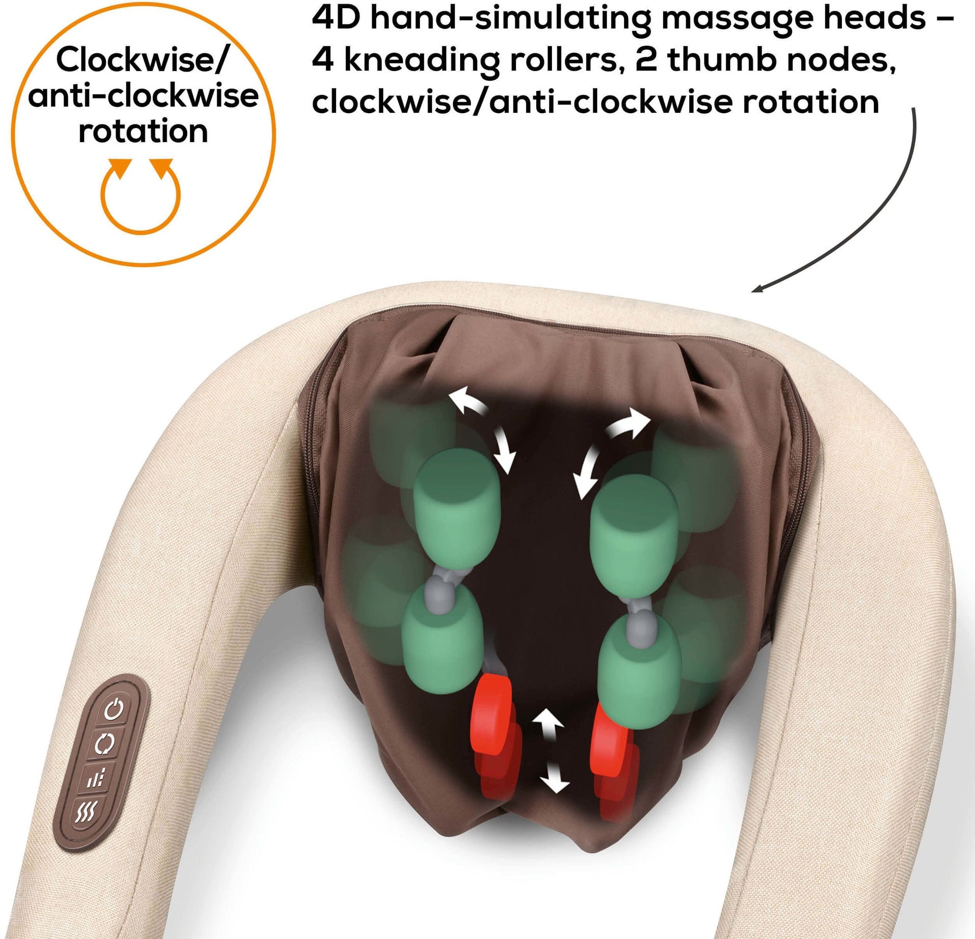 Beurer MG 153 4D-nekmassageapparaat