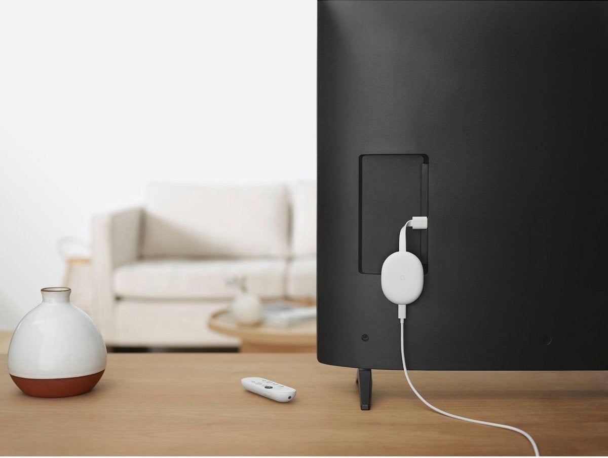 Google Chromecast met Google TV 4K (GA01919-DE)