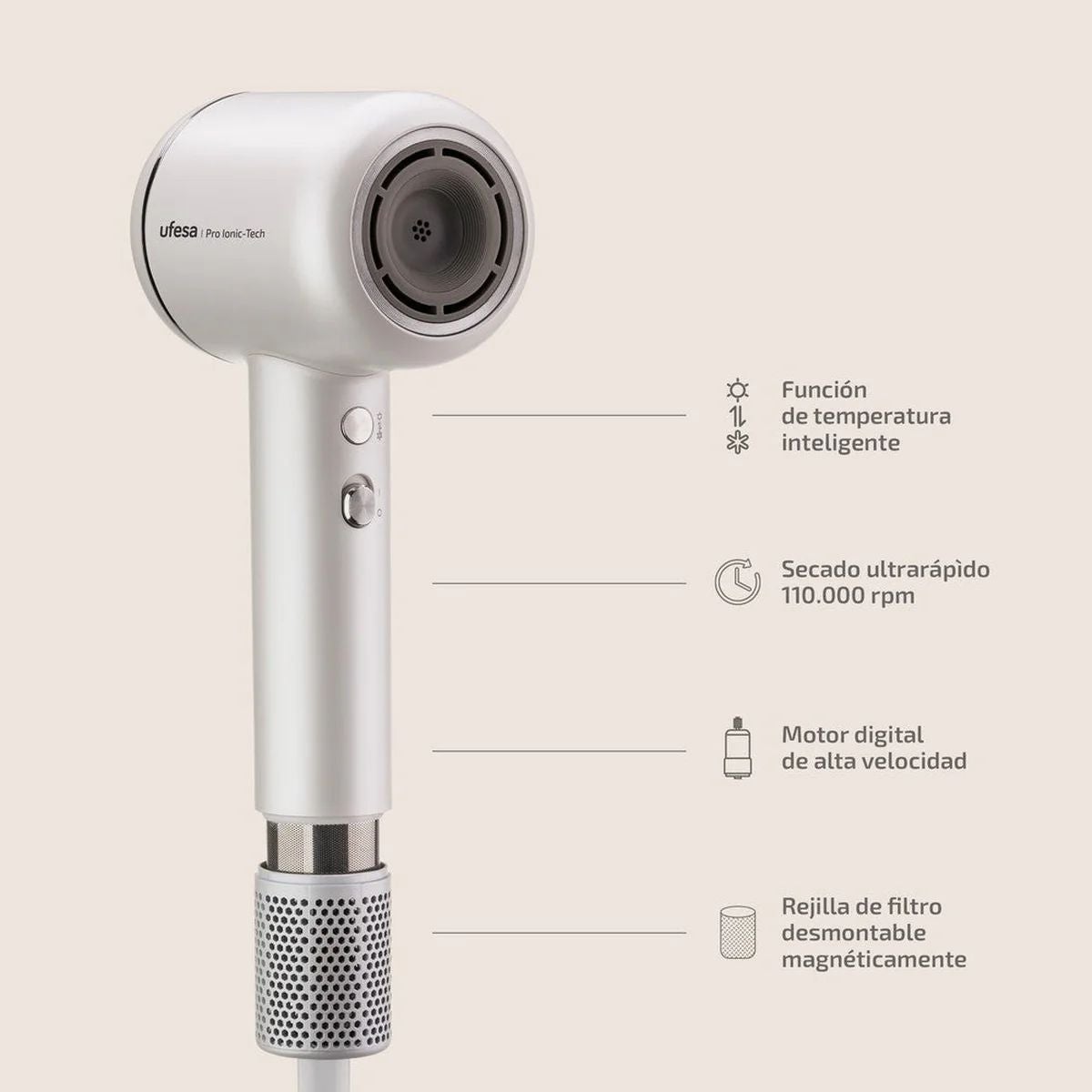 Ufesa Pro Ionic-Tech