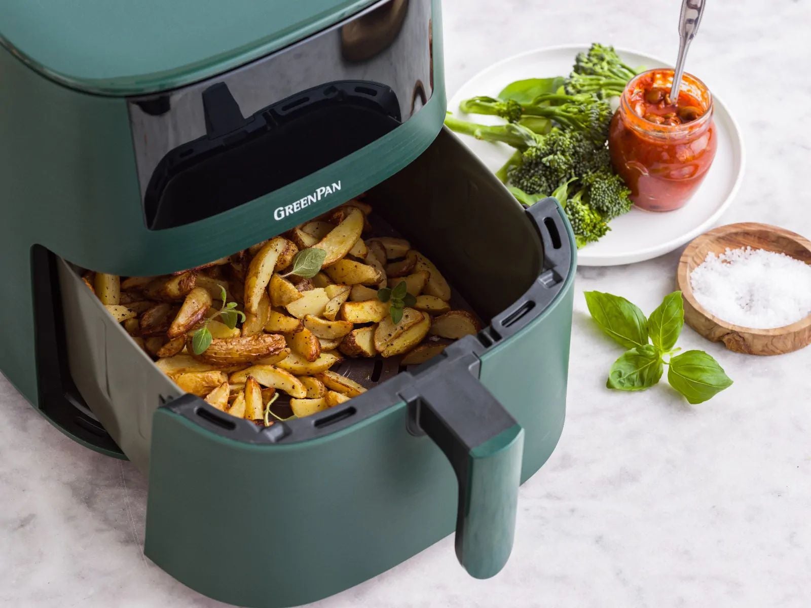 GreenPan Bistro XL Pine Green - PFAS vrij