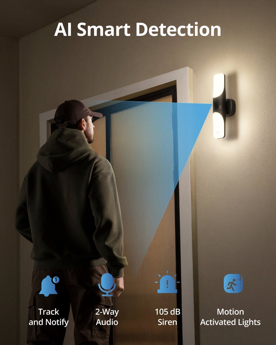 Eufy Wall Light Cam 2K S100