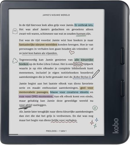 Kobo Libra Colour Zwart