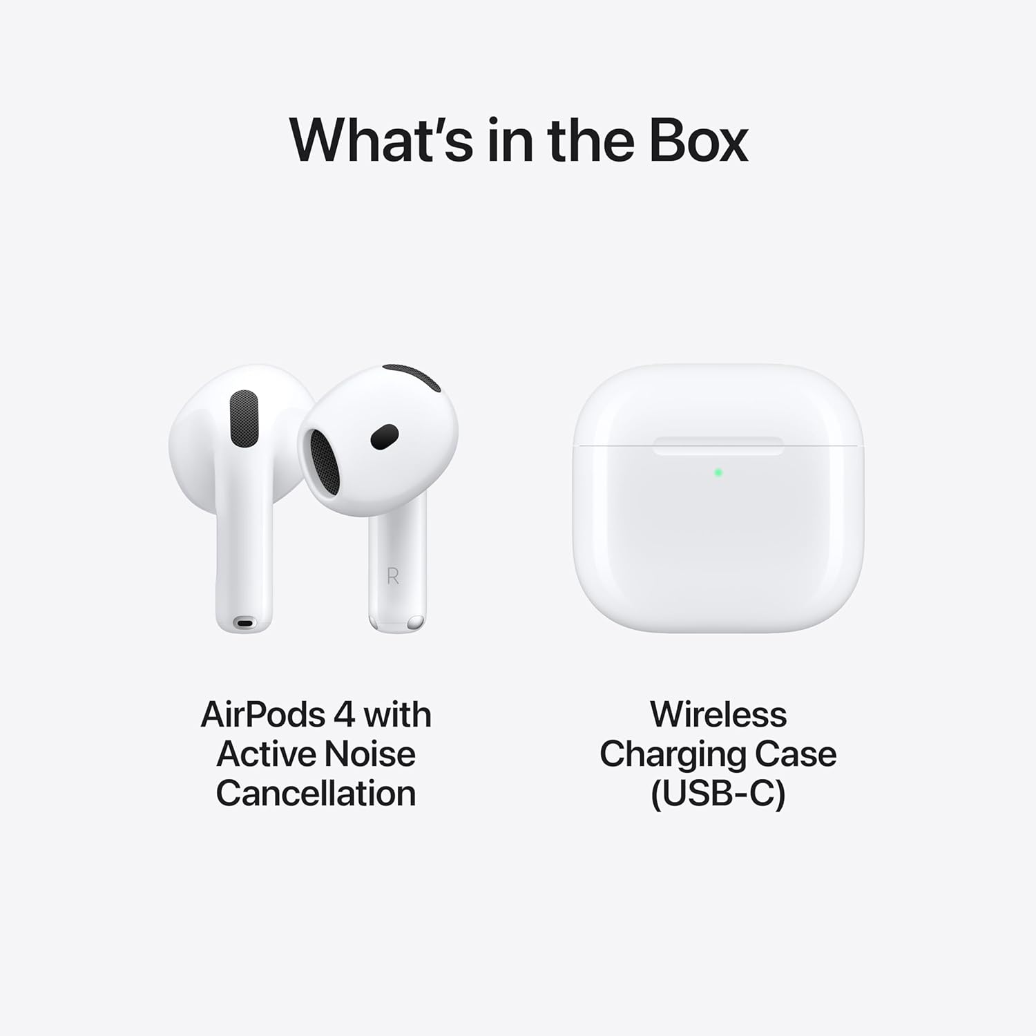 AirPods 4 本体 ホワイト Apple AirPods 4 ANC Wit